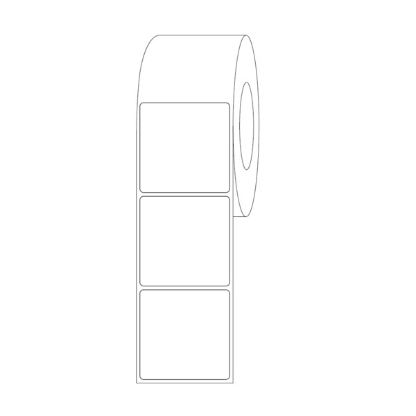Label, Blank Direct Thermal 3" x 3"
